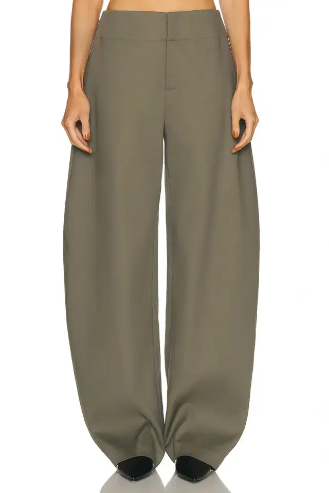 EAVES Mai Sculptural Compact Suiting Pant