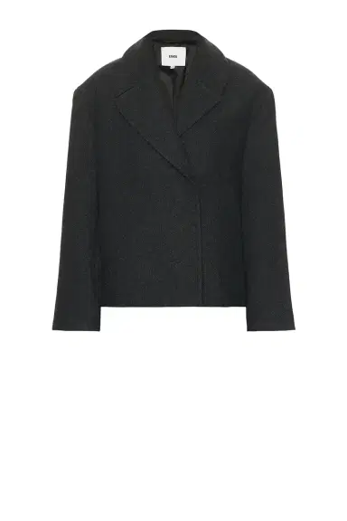 EAVES Oak Manteco Wool Cropped Peacoat | Thumbnail 7 EAVES Oak Manteco Wool Cropped Peacoat | Thumbnail 7