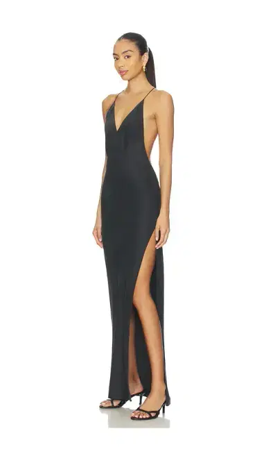 EAVES Lydia Silk Maxi Dress | Thumbnail 2 EAVES Lydia Silk Maxi Dress | Thumbnail 2