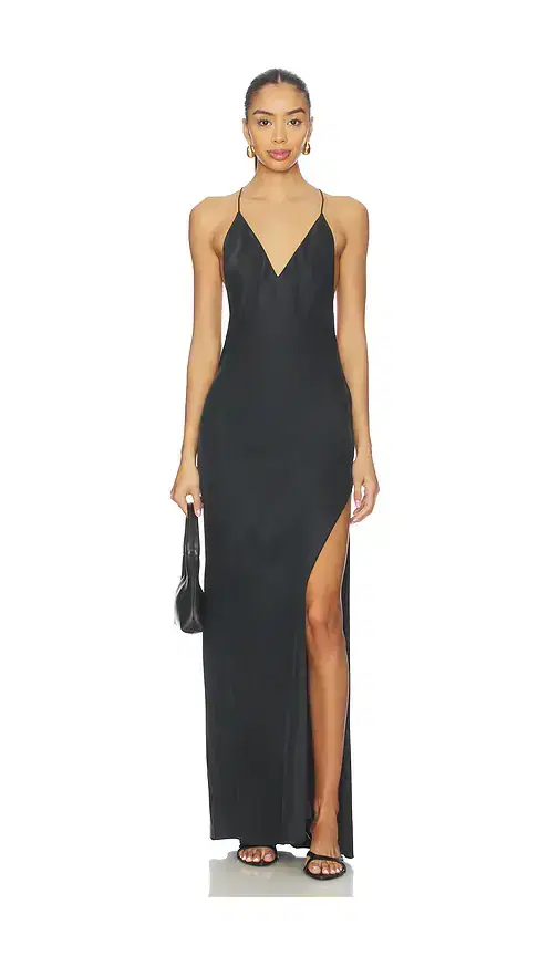 EAVES Lydia Silk Maxi Dress