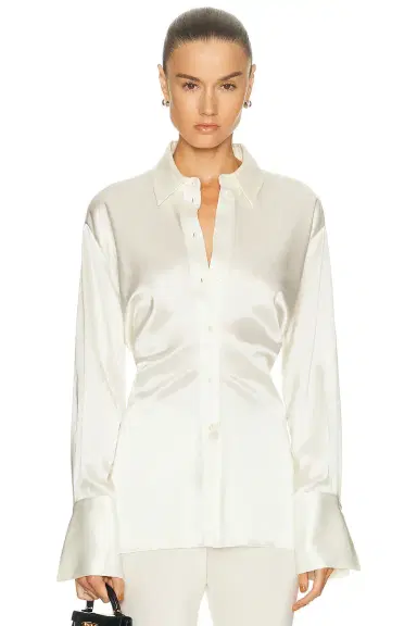 EAVES Sigrun Slouch Waist Blouse | Thumbnail 3