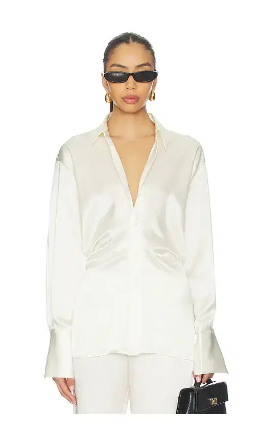 EAVES Sigrun Slouch Waist Blouse