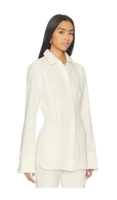 EAVES Lovise Polished Crepe Blouse | Thumbnail 2