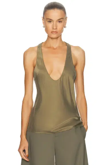 EAVES Vivian Silk Top | Thumbnail 3