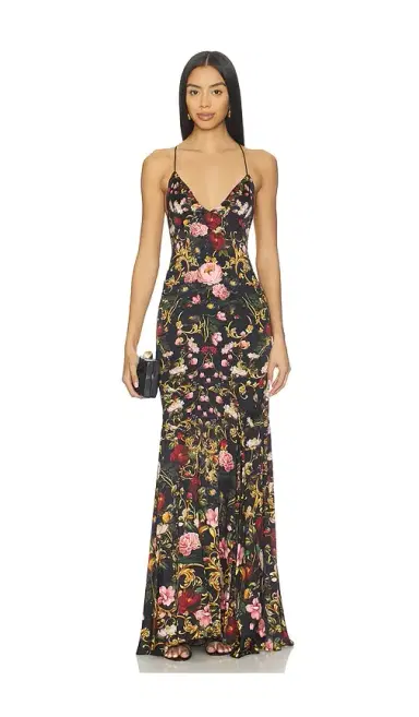 Alice + Olivia Alice + Olivia Milta Mermaid Slip Dress | Thumbnail 1