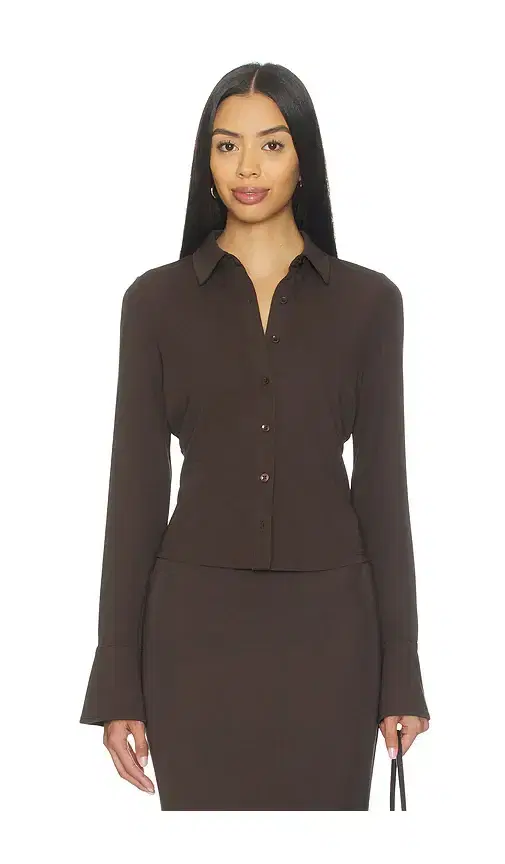 Matte Jersey Long Sleeve Shirt