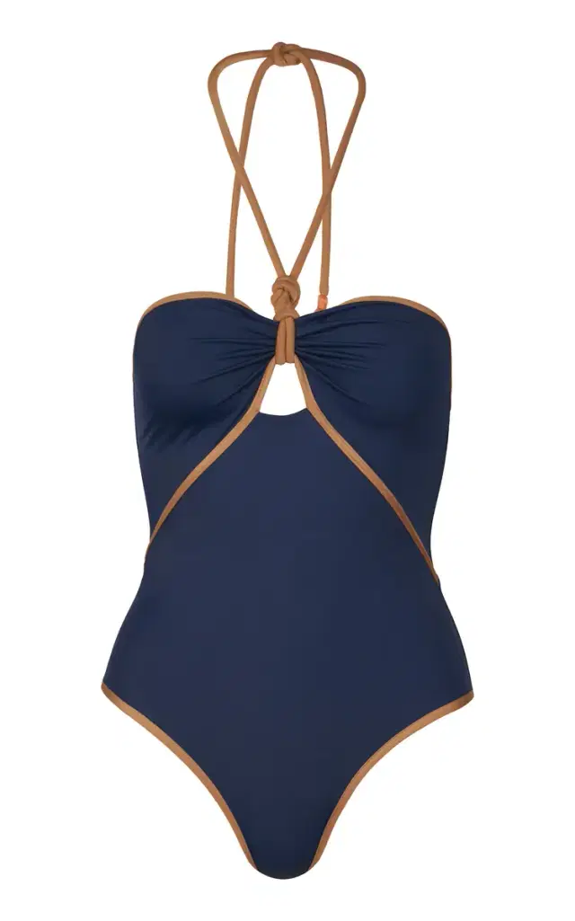 Johanna Ortiz Salt And Saddle One-Piece Swimsuit