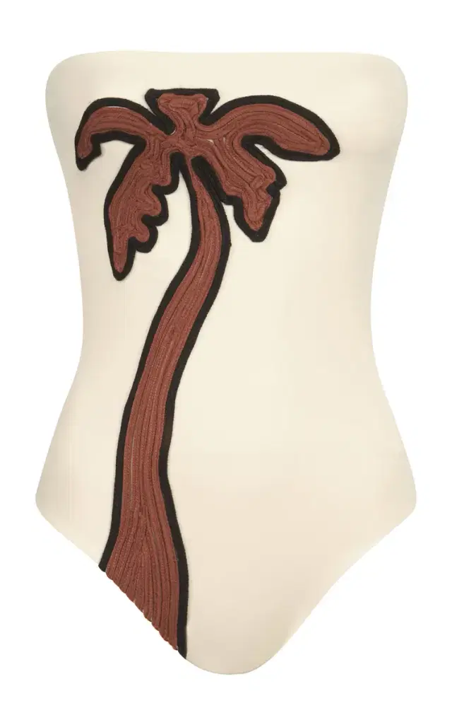 Johanna Ortiz Palm One-Piece Swimsuit