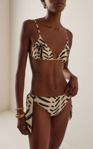 Johanna Ortiz Vintage Existentialism Printed Bikini Bottoms | Thumbnail 3
