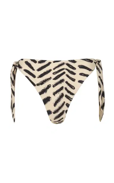 Johanna Ortiz Vintage Existentialism Printed Bikini Bottoms | Thumbnail 1