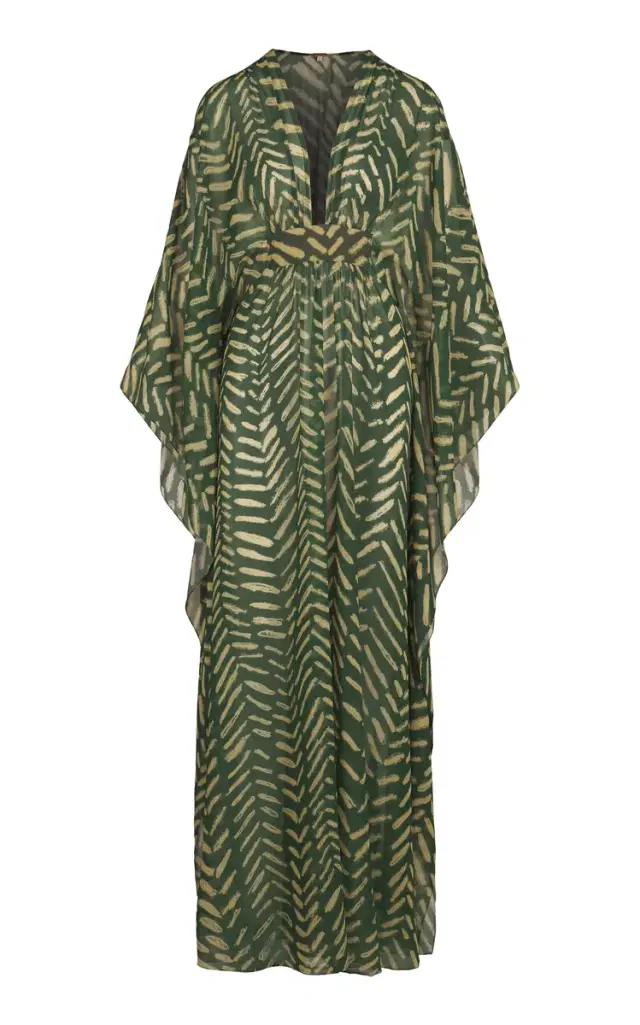 Johanna Ortiz Secret Garden Printed Maxi Dress
