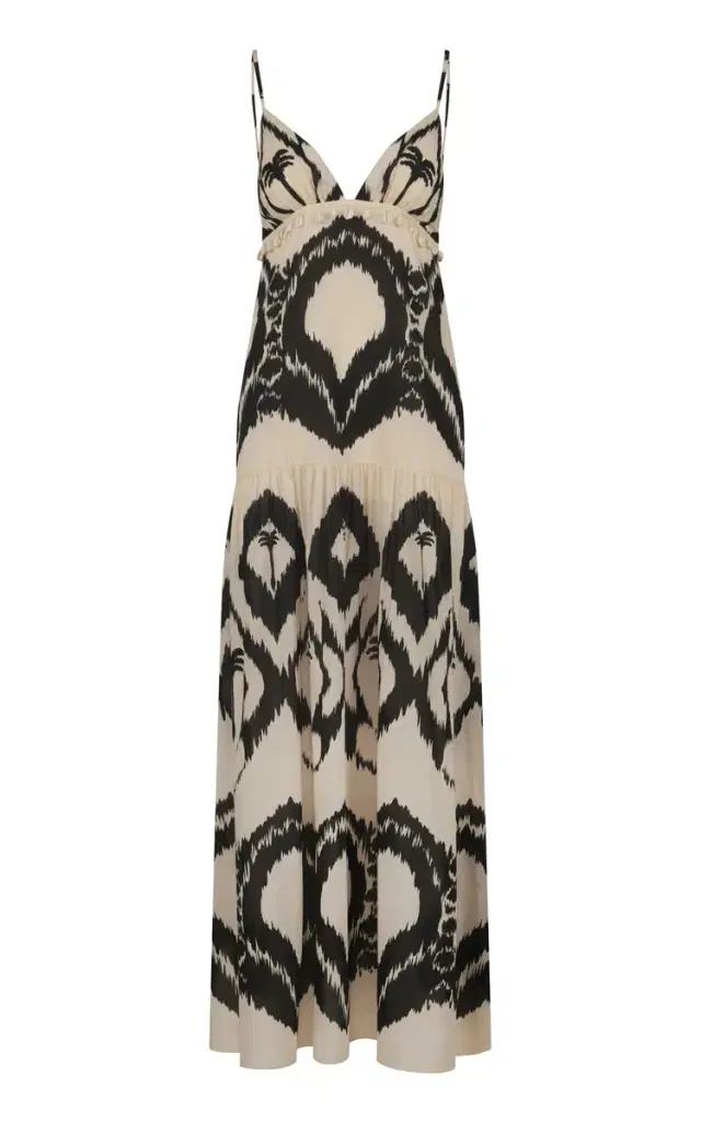 Johanna Ortiz Zea Palm Cotton Maxi Dress
