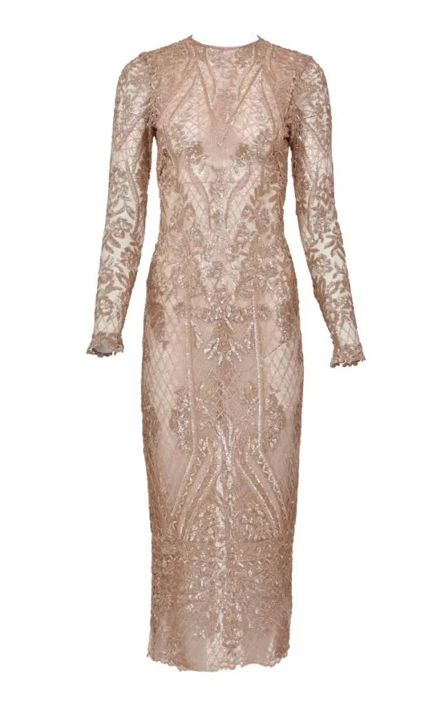 Exclusive Layla Lace Midi Dress