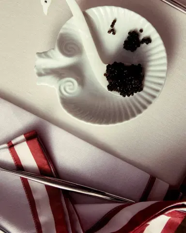 Gohar World Swan Spoon; Mother Of Pearl - Multi | Thumbnail 2