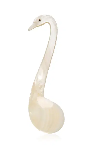 Gohar World Swan Spoon; Mother Of Pearl - Multi | Thumbnail 5