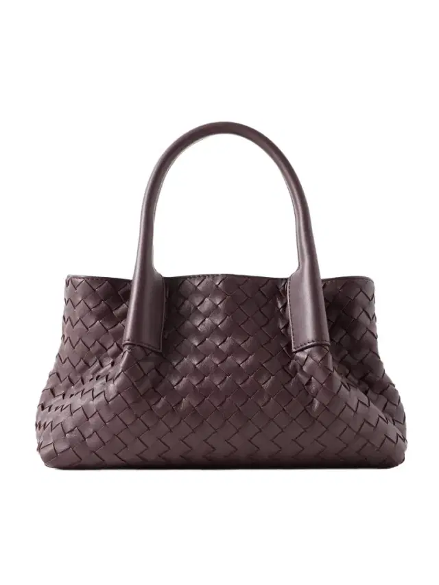 Pinacoteca Small Intrecciato Leather Tote