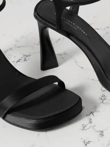 Stella McCartney Satin Platform Sandals | Thumbnail 4