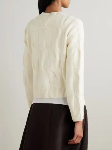 Lisa Yang Sammie Cable-knit Cashmere Sweater | Thumbnail 3 Lisa Yang Sammie Cable-knit Cashmere Sweater | Thumbnail 3