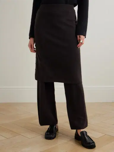 Lisa Yang Payton Layered Cashmere Wide-leg Pants | Thumbnail 3 Lisa Yang Payton Layered Cashmere Wide-leg Pants | Thumbnail 3