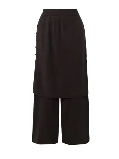 Lisa Yang Payton Layered Cashmere Wide-leg Pants | Thumbnail 1 Lisa Yang Payton Layered Cashmere Wide-leg Pants | Thumbnail 1