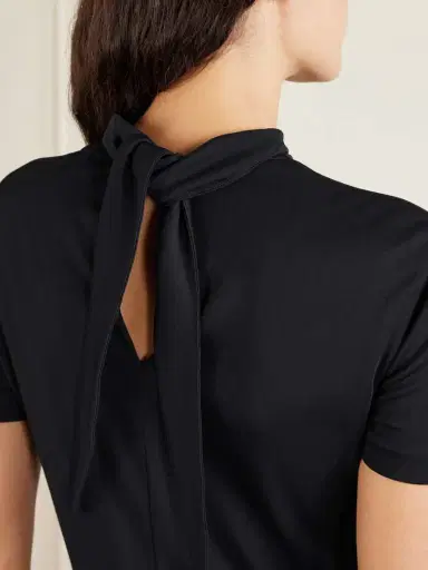 Jil Sander Layered Jersey Midi Dress | Thumbnail 4 Jil Sander Layered Jersey Midi Dress | Thumbnail 4