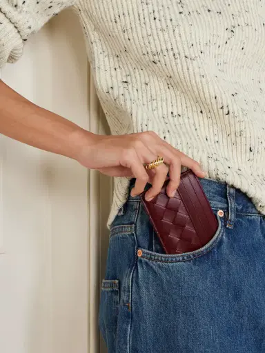 Bottega Veneta Intrecciato Leather Cardholder | Thumbnail 2 Bottega Veneta Intrecciato Leather Cardholder | Thumbnail 2