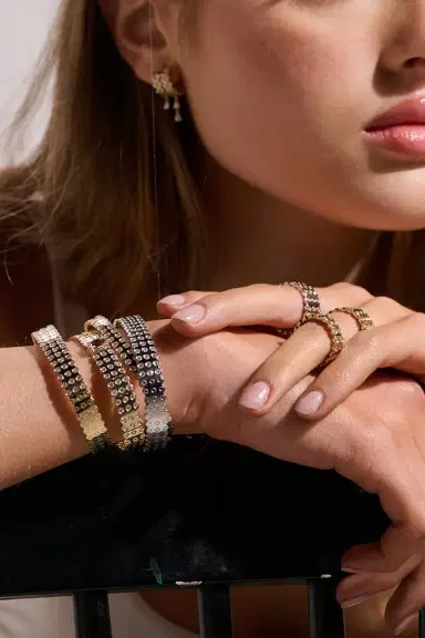 Type Jewelry Diamond Leggo 2.0 Large Bangle Bracelet | Thumbnail 2