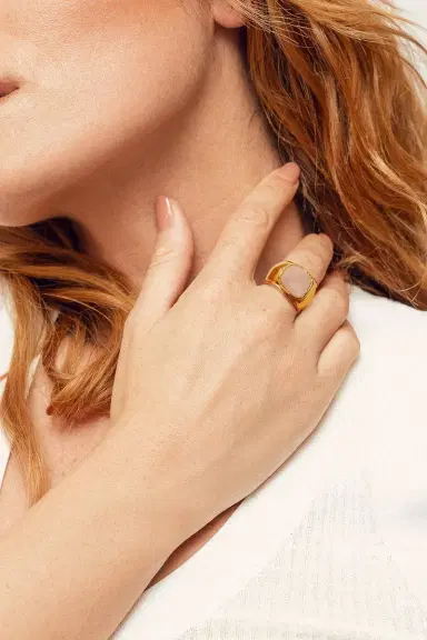 Sylvia Toledano Pink Quartz Mirage Ring | Thumbnail 2