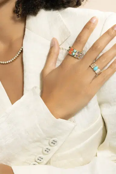 Type Jewelry Turquoise Leggo 2.0 Ring | Thumbnail 2