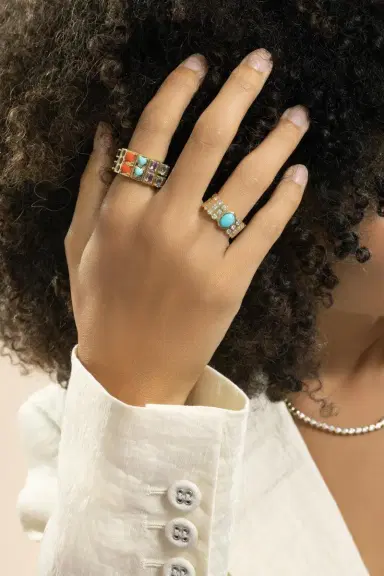 Type Jewelry Turquoise Leggo 2.0 Ring | Thumbnail 4