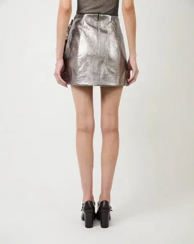 Aknvas The Aksel skirt in gunmetal | Thumbnail 4 Aknvas The Aksel skirt in gunmetal | Thumbnail 4