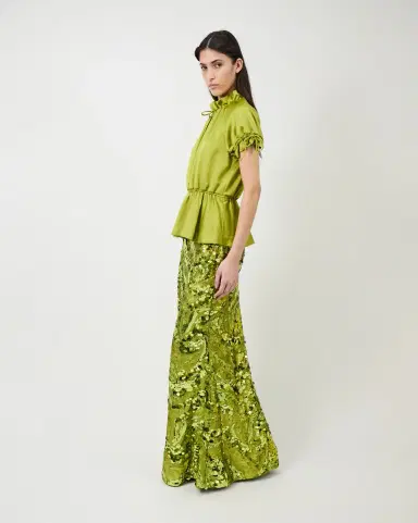 Aknvas The Johanne skirt in citronnelle | Thumbnail 2