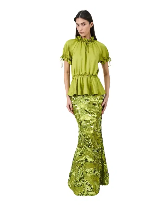 The Johanne skirt in citronnelle
