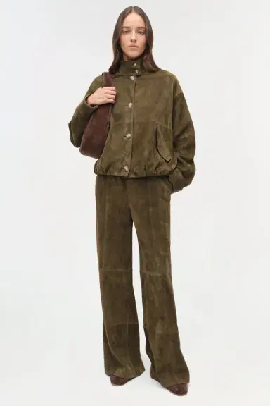 Simkhai Albie Suede Pant | Thumbnail 2 Simkhai Albie Suede Pant | Thumbnail 2