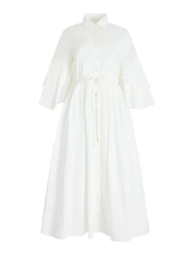 Rosie Assoulin Cotton Poplin Fiesta Shirtdress