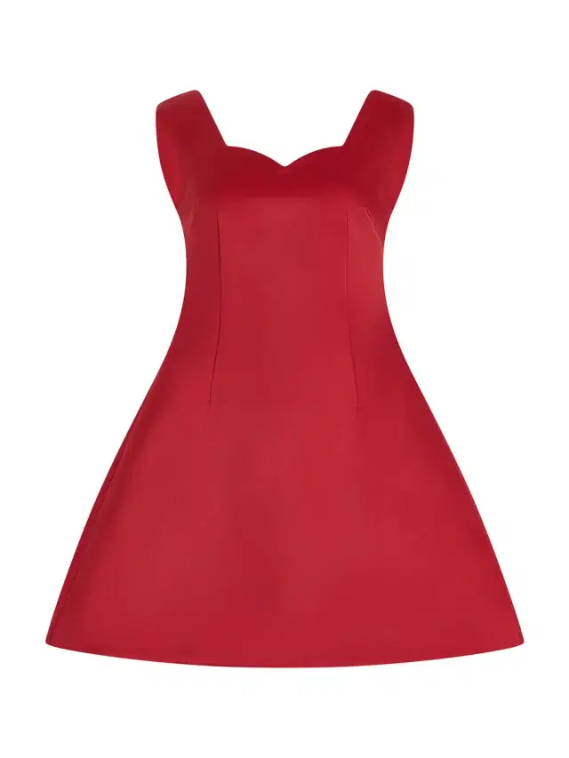 Rosie Assoulin Double Duchess Satin Halo Mini Dress