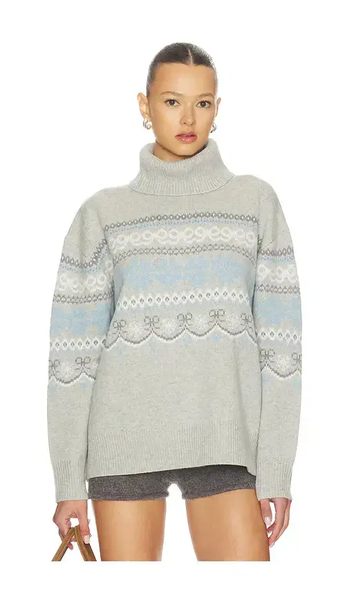 LoveShackFancy Mirin Turtleneck Sweater
