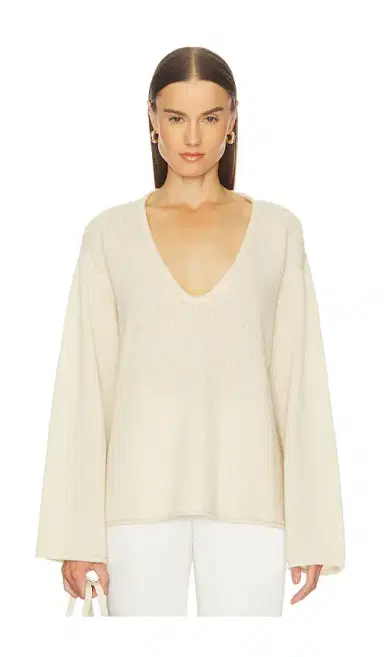 L'Academie Brenne Neck Sweater | Thumbnail 1