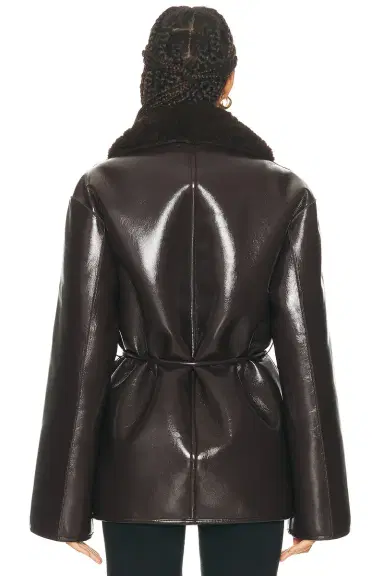 L'Academie Neriah Reversible Faux Leather Jacket | Thumbnail 6
