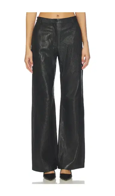 Aexae Leather Pebble Straight Leg Pant | Thumbnail 1 Aexae Leather Pebble Straight Leg Pant | Thumbnail 1