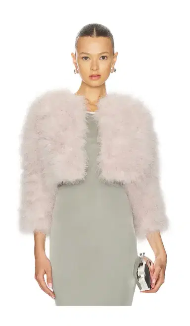 JOCELYN Fifi Feather Bolero | Thumbnail 1 JOCELYN Fifi Feather Bolero | Thumbnail 1