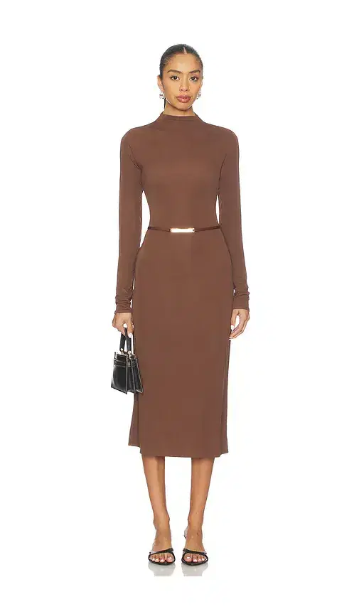 L'Academie Lune Midi Dress