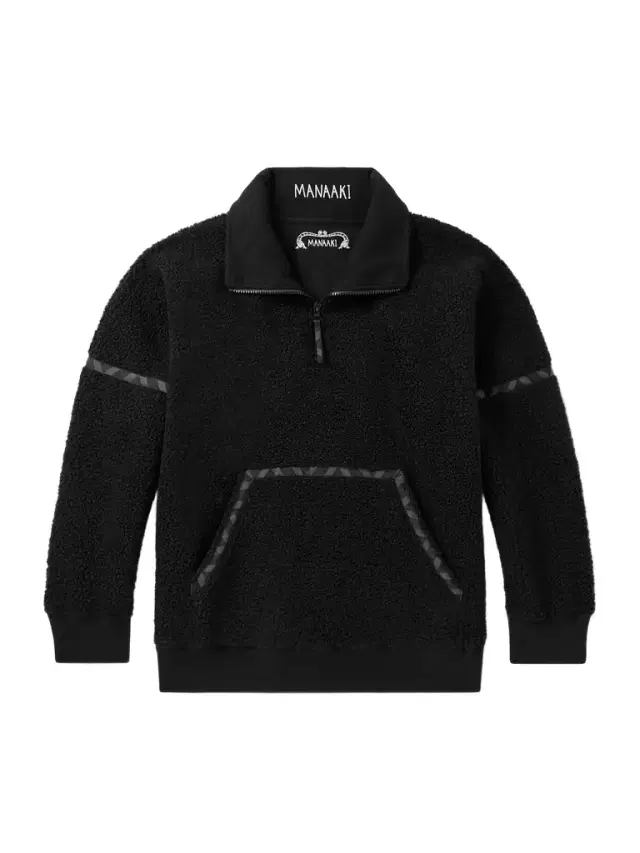 MANAAKI Ari Fleece Half-Zip Sweatshirt - Men
