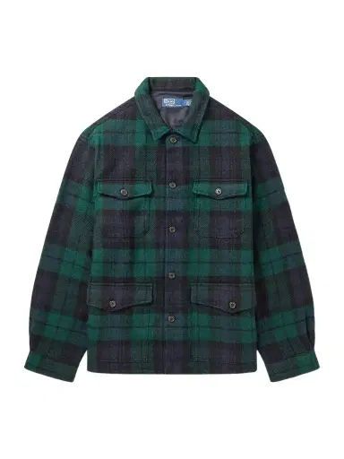 Polo Ralph Lauren Checked Wool and Alpaca-Blend Overshirt - Men | Thumbnail 1