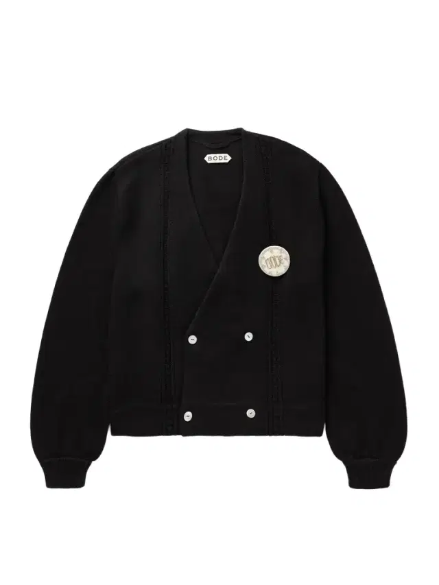 Double-Breasted Logo-Appliquéd Cotton Cardigan - Men