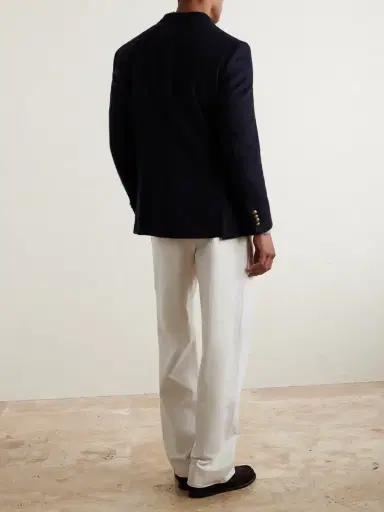 dunhill Double-Breasted Cashmere Blazer - Men | Thumbnail 4 dunhill Double-Breasted Cashmere Blazer - Men | Thumbnail 4