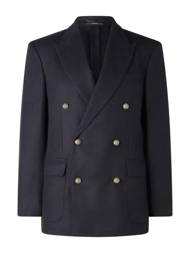 Double-Breasted Cashmere Blazer - Men