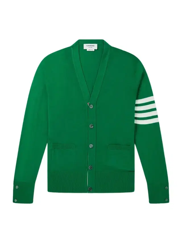 Striped Wool Cardigan - Men