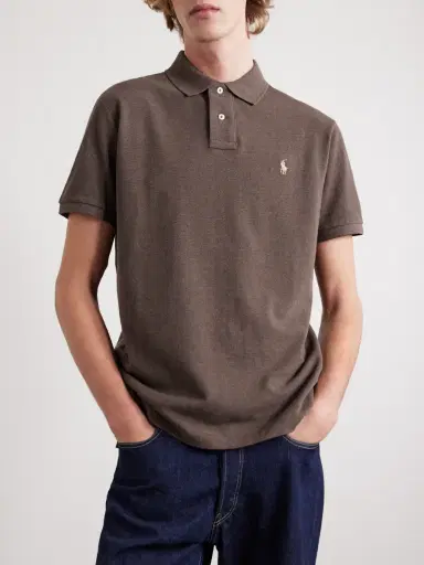 Polo Ralph Lauren Logo-Embroidered Cotton-Piqué Polo Shirt - Men | Thumbnail 3