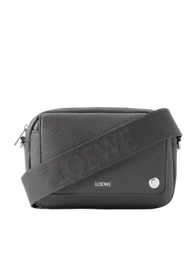 Loewe Pebble Full-Grain Leather Messenger Bag - Men | Thumbnail 1 Loewe Pebble Full-Grain Leather Messenger Bag - Men | Thumbnail 1
